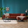 Bronx71 Ecksofa Kansas Chenille kupfer rechts Bild 2