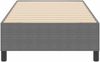 vidaXL Plattformbettgestell Hellgrau 100 x 200 cm Cordstoff 3337392 Bild 5