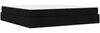 vidaXL Bettgestell mit Matratze mit Matratze 2 pcs Schwarz Stoff 3399517 Bild 2