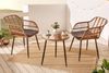 riess-ambiente Balkonset PARIS braun, (Set, 3-tlg), Garten · Terrasse · Tisch · Stühle · Sitzgruppe · Outdoor · Design Bild 2