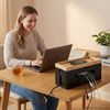 Relaxdays Kabelbox aus Bambus Bild 2