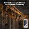 SALCAR 5m LED Lichtervorhang Außen Bild 3