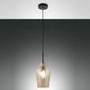 Fabas Luce 3724-40-167 Pendelleuchte Stintino champagner schwarz 18cm E27 Bild 1