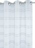 OTTO home Gardine Sirii (1 St), Ösen, halbtransparent, Polyester, Halbtransparent, angenehme Haptik, mit Streifen, modern Bild 3