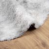 vidaXL Teppich Shaggy Hochflor NAVARRA Hellgrau 200x200 cm Polyester 4102922 Bild 5