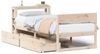 vidaXL Massivholzbett ohne Matratze 90x190 cm Kiefer 3306402 Bild 2