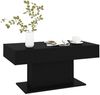 vidaXL Couchtisch Schwarz 96x50x45 cm Holzwerkstoff 806832 Bild 3