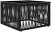 vidaXL Gartensofa-set 12 pcs Schwarz und Cremeweiß Poly-Rattan 3435454 Bild 5
