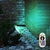 2x RGB LED Steckleuchte, schwarz, beweglich, H 33,5 cm Bild 3