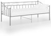 vidaXL Schlafsofa Bettgestell Grau Metall 90x200 cm [324775] Bild 2