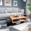 Couchtisch Bari Anthrazit 105 x 60 cm Vicco Bild 4