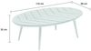 Couchtisch Madison Gartentisch Loungetisch 110x69x35 cm Anthrazit-Teakholz Bild 2