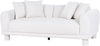 Sofa 3-Sitzer PORI Stoff Cremeweiß Bild 4