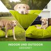 Green Bean® Hundebett für mittlere & große Hunde 120x160cm Hundekissen - Grün Bild 3