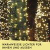 Nordstern LED-Lichterkette WarmWeiß von 24 bis 1.200 LED Weihnachtsdeko für Innen und Außen, mit Stecker 240 LED - 18 m für Weihnachtsbaum Bild 3