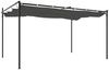 vidaXL Pergola mit Schiebedach Anthrazit 395x292x230 cm 360119 Bild 5