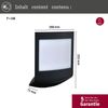LED Außenwandleuchte Smart Home Zigbee 3.0 Padea Dämmerungssensor IP44 198x252mm RGBW+ 8,2W 550lm 230V Anthrazit Kunststoff Bild 2