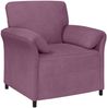 vidaXL 1-Sitzer Sofa Lila 88 x 83 x 95 cm Samt 42033938 Bild 2