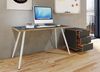 VCM Schreibtisch Salia 920919 Anthrazit / Honig-Eiche H. 70 x B. 110 x T. 80 cm Bild 4