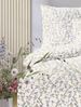 Irisette Easy Soft-Seersucker Bettwäsche 155x220 Streublümchen weiß gelb 8665-40 Bild 5
