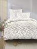 Irisette Easy Soft-Seersucker Bettwäsche 155x220 Streublümchen weiß gelb 8665-40 Bild 1