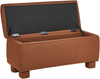Polsterbank mit Stauraum ITHACA Stoff Goldbraun Bild 5