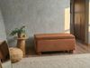 Polsterbank mit Stauraum ITHACA Stoff Goldbraun Bild 3