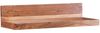 Wohnling 'MUMBAI' Wandregal, Massivholz Akazie natur, 80 x 23 x 17 cm Bild 2