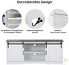 BlingBin TV-Schrank TV Stand Sideboard Fernsehschrank (TV Kommode, 1-St, Lowboard 150x40x60cm) mit 2 klassischen Schiebetüren Einstellbare Regale für Wohnzimmer Bild 3
