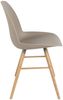 Esszimmerstuhl ALBERT KUIP in Taupe - Designerstuhl von ZUIVER Bild 3