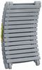 vidaXL Sonnenliege mit Auflage Grau Massivholz Akazie 3064044 Bild 5