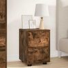 vidaXL Nachttische 2 pcs Geräucherte Eiche 30,5 x 30 x 43 cm 888808 Bild 4