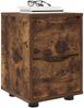 vidaXL Nachttische 2 pcs Geräucherte Eiche 30,5 x 30 x 43 cm 888808 Bild 3