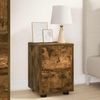 vidaXL Nachttische 2 pcs Geräucherte Eiche 30,5 x 30 x 43 cm 888808 Bild 4