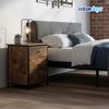 Relaxdays Nachttisch mit 3 Schubladen Bild 2