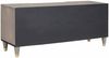 vidaXL TV-Schränk mit Regal Grau 105 x 33 x 46 cm Massivholz Mango 4018786 Bild 5