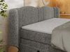 Elektrisch Boxspringbett Multipocket-Matratzen, elektrisch verstellbar, Polsterbett mit Bettkästen - FORTINA - 160 x 200 cm - Grau Struktur - H4 Bild 5