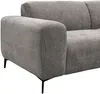 Vente-unique - SAPIGO Sofa Stoff Schokoladenbraun - B 98 cm x H 80 cm x L 306 cm Bild 5