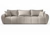AX LIVING Malatya Big Sofa mit Schlaffunktion Schlafsofa in Beige 246 Bild 3