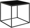 House Nordic Beistelltisch, schwarz, schwarzes Gestell, 45x45x45 cm Bild 2