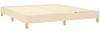Boxspringbett Creme 160x200 cm Stoff [3120627] Bild 4