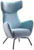 KAWOLA Sessel LOTTE Ohrensessel Cord hellblau 117 x 82 x 79 cm Bild 3