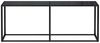 Konsolentisch, Beistelltisch, Konsole Schwarz 200x35x75,5 cm Hartglas Bild 3