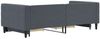 vidaXL Tagesbett Ausziehbar mit Schubladen Dunkelgrau 90x200 cm Samt 3196740 Bild 5