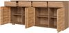 OTTO home Sideboard VETRO Teilmassiv, Fronten Massivholz, Wohnzimmer, Stauraum,Griffmulde, B/T/H:199/40/85cm, 4Schubladen, 8 geschlossen Fächer, Stauraum Bild 3