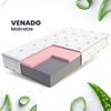 Matratze 120x200 Kaltschaum VENADO Visco HR Schaum H3 H4 25 cm Aloe Vera Bezug Bild 2