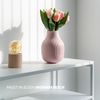 Konsolentisch mit Ablage, Standregal, Blumenhocker Metall, weiß Bild 3