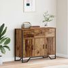 Sideboard, Kommode mit Schubladen Altholz 97 x 32,5 x 74,5 cm j2120p Bild 2