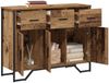 Sideboard, Kommode mit Schubladen Altholz 97 x 32,5 x 74,5 cm j2120p Bild 3
