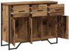 Sideboard, Kommode mit Schubladen Altholz 97 x 32,5 x 74,5 cm j2120p Bild 5